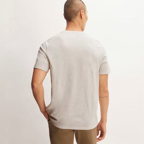 Everlane The Essential Organic Crew [A-61] - Picture 2 of 3